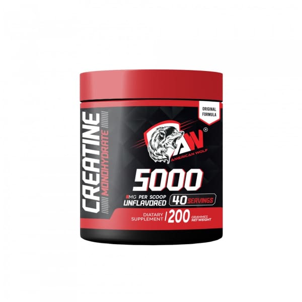 Creatine Monohydrate 200 G American Wolf Creatine Monohydrate 200 G American Wolf